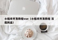 小程序开发教程vue（小程序开发教程 百度网盘）