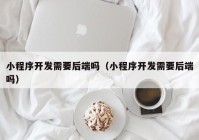 小程序开发需要后端吗（小程序开发需要后端吗）