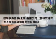 群硕软件开发(上海)有限公司（群硕软件开发上海有限公司是外包公司吗）