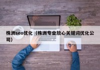 株洲seo优化（株洲专业放心关键词优化公司）