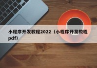 小程序开发教程2022（小程序开发教程 pdf）